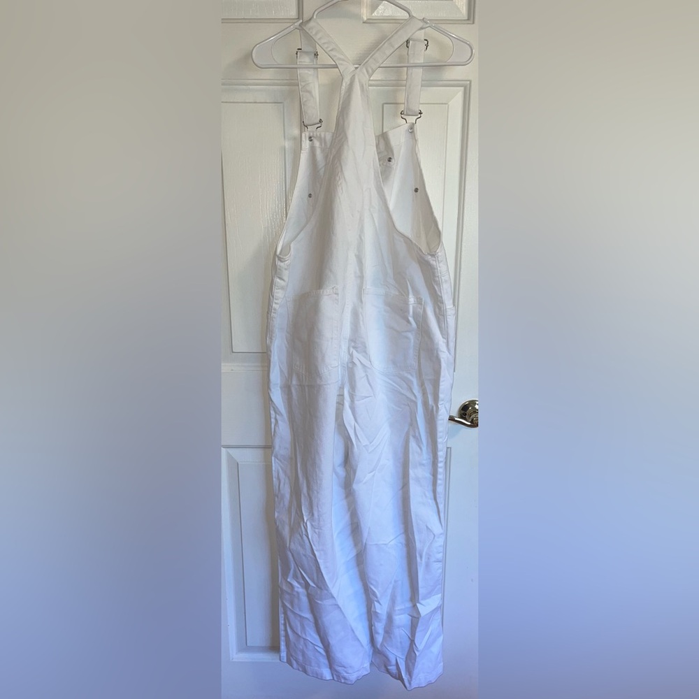 NWT Mango White Overalls - Picture 2 of 3